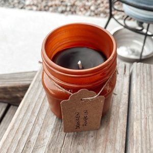Drunken Pumpkin Handmade Candle